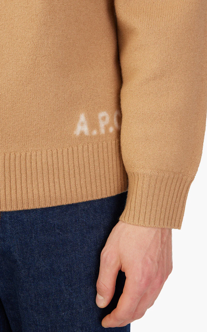 A.P.C. Walter Sweater Camel - Image 6