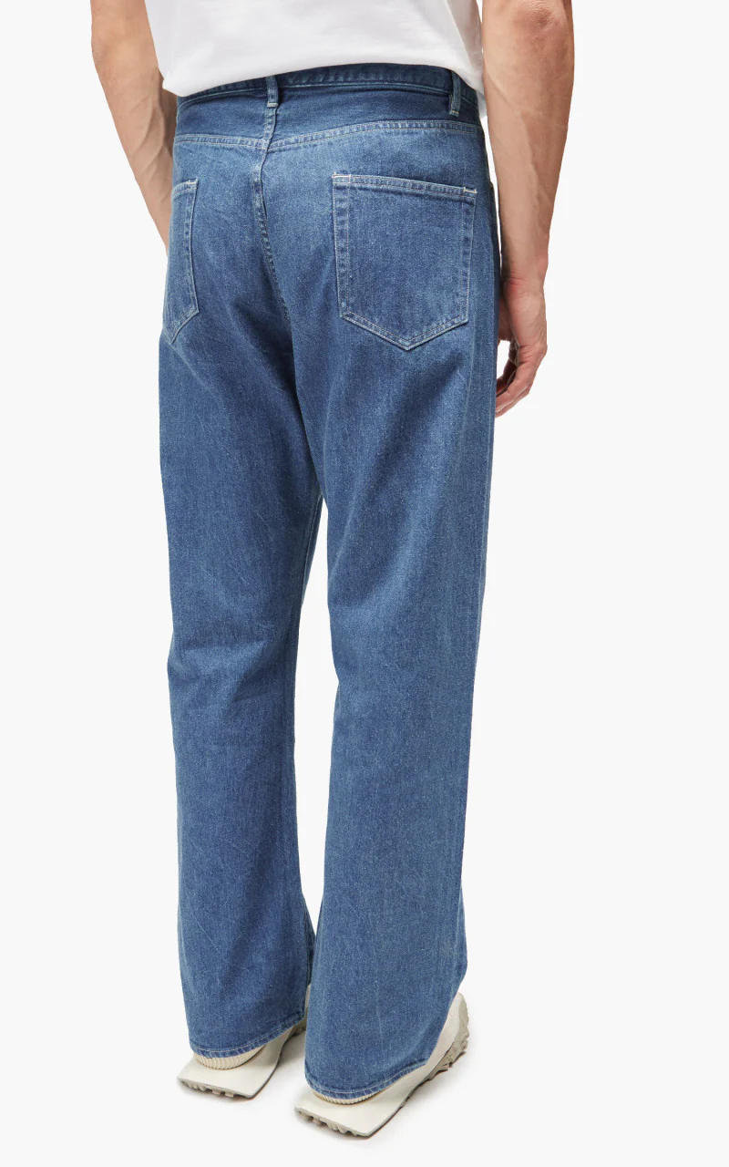 Auralee Selvedge Light Denim Pants Light Indigo - Image 5