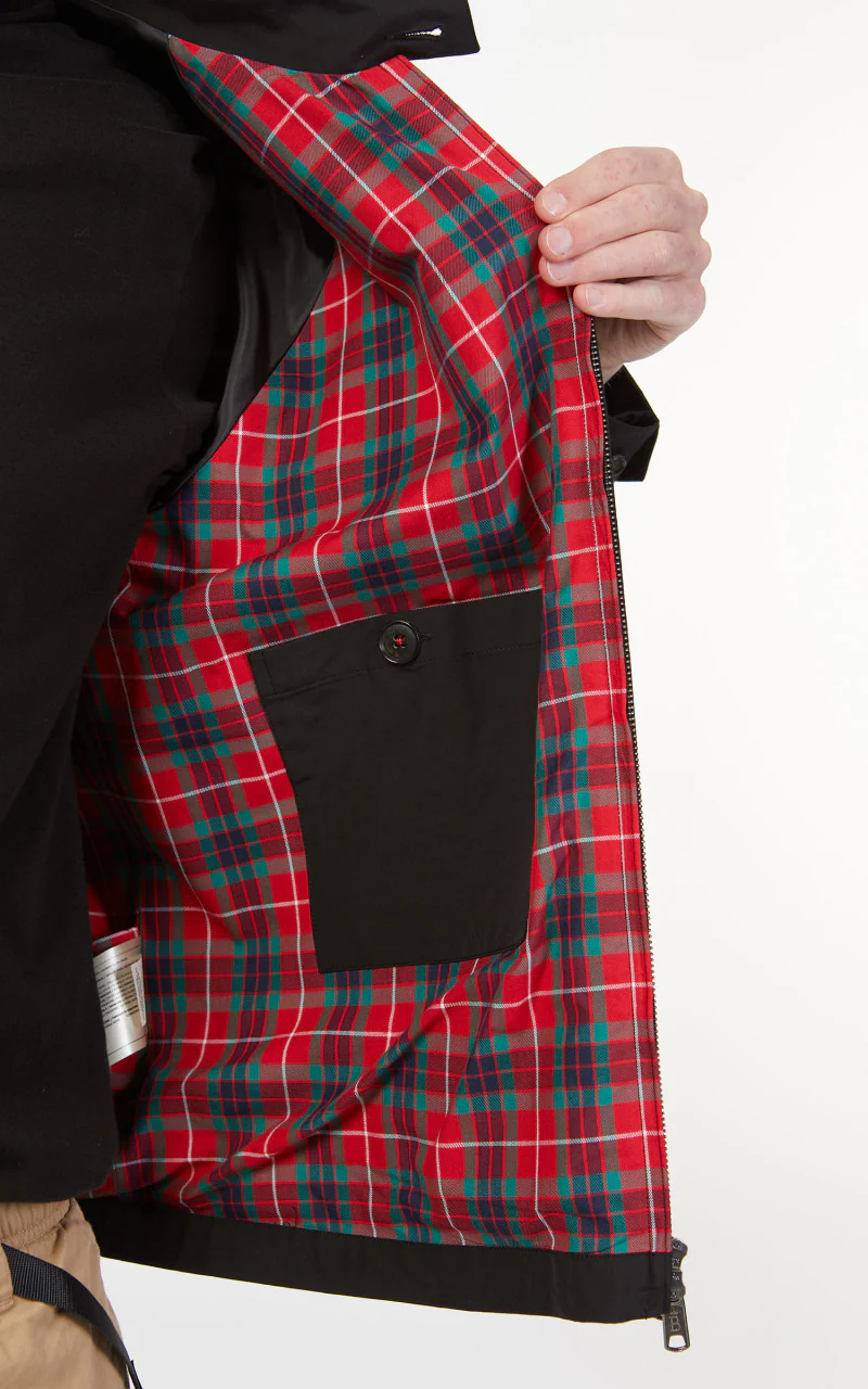 Baracuta G4 Harrington Jacket Baracuta Cloth UK Black - Image 10