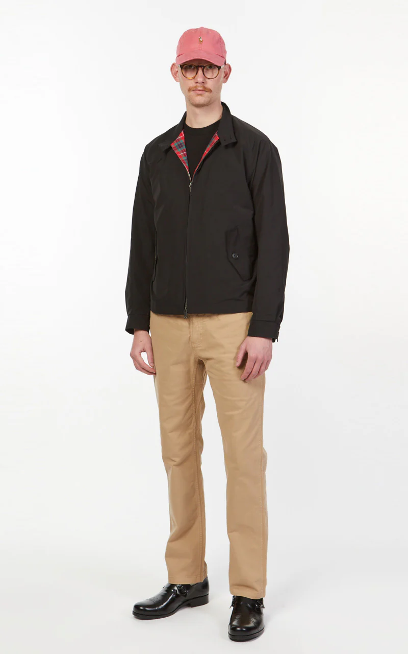 Baracuta G4 Harrington Jacket Baracuta Cloth UK Black - Image 3