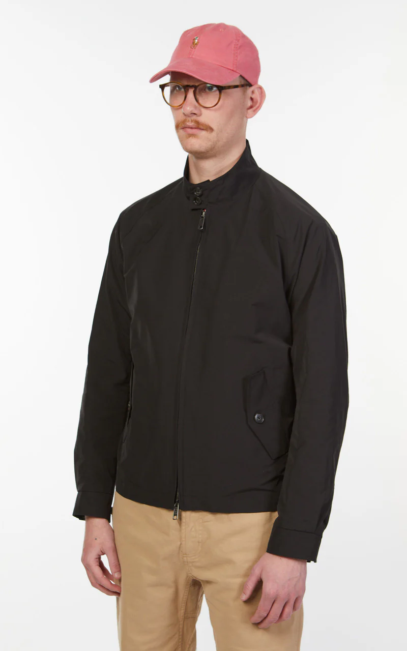 Baracuta G4 Harrington Jacket Baracuta Cloth UK Black - Image 4