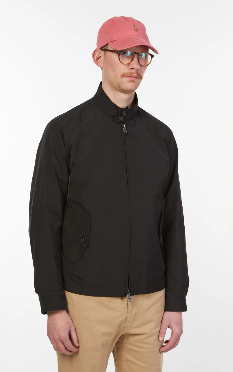 Baracuta G4 Harrington Jacket Baracuta Cloth UK Black - Image 5