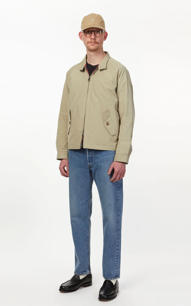 Baracuta G4 Harrington Jacket Baracuta Cloth UK Natural - Image 3