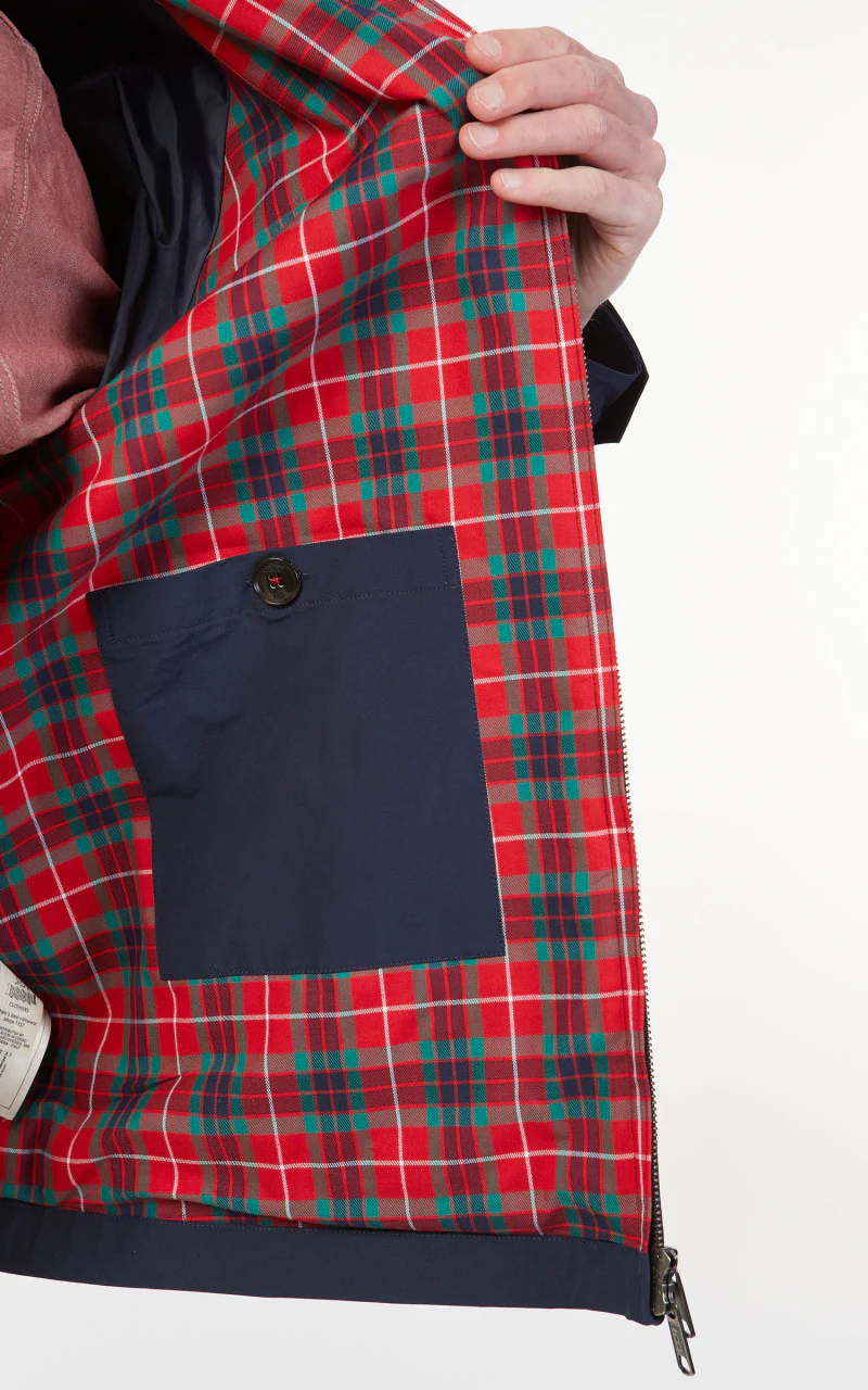 Baracuta G4 Harrington Jacket Baracuta Cloth UK Navy - Image 10
