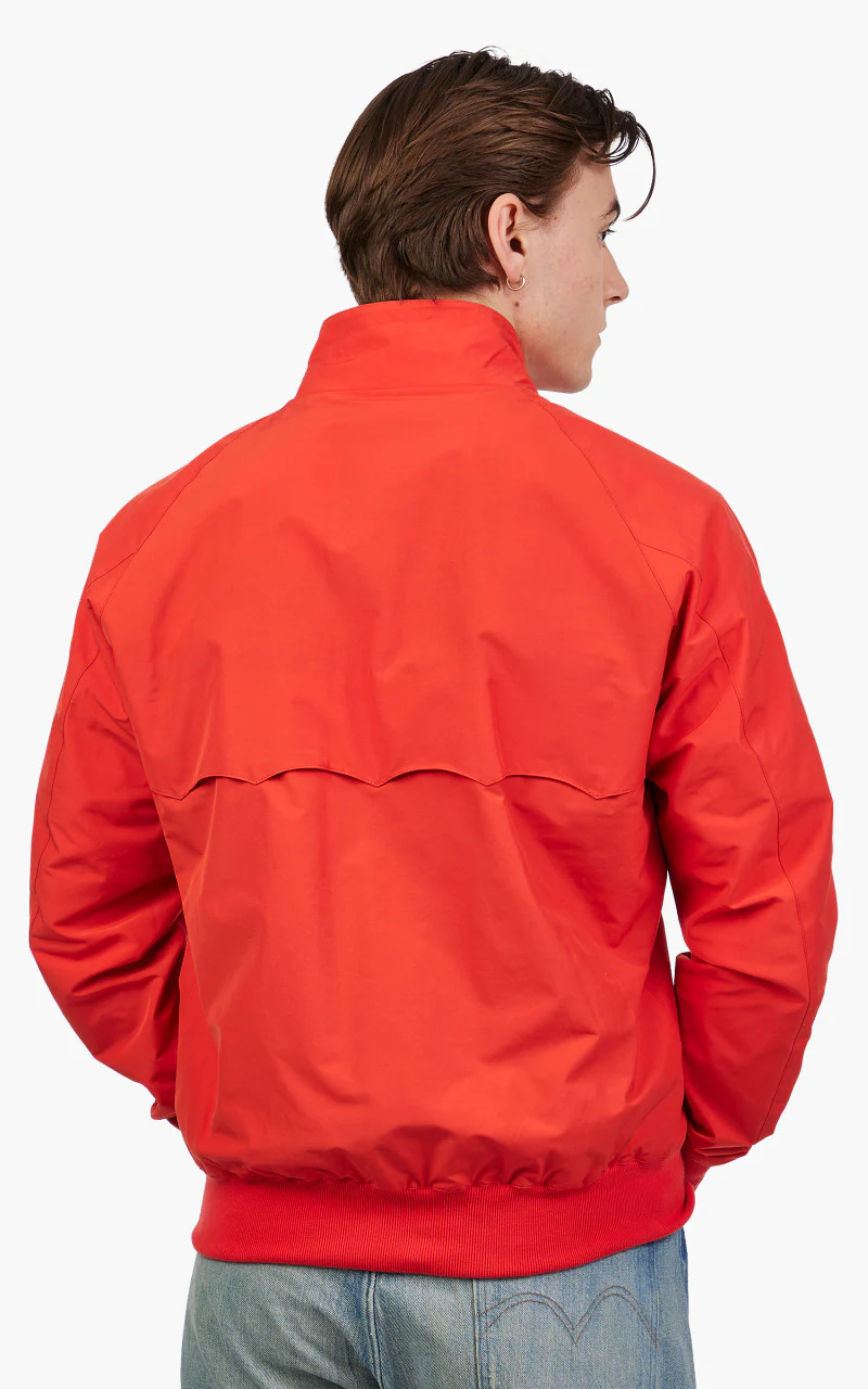 Baracuta G9 Classic Harrington Jacket Fiery Red - Image 4