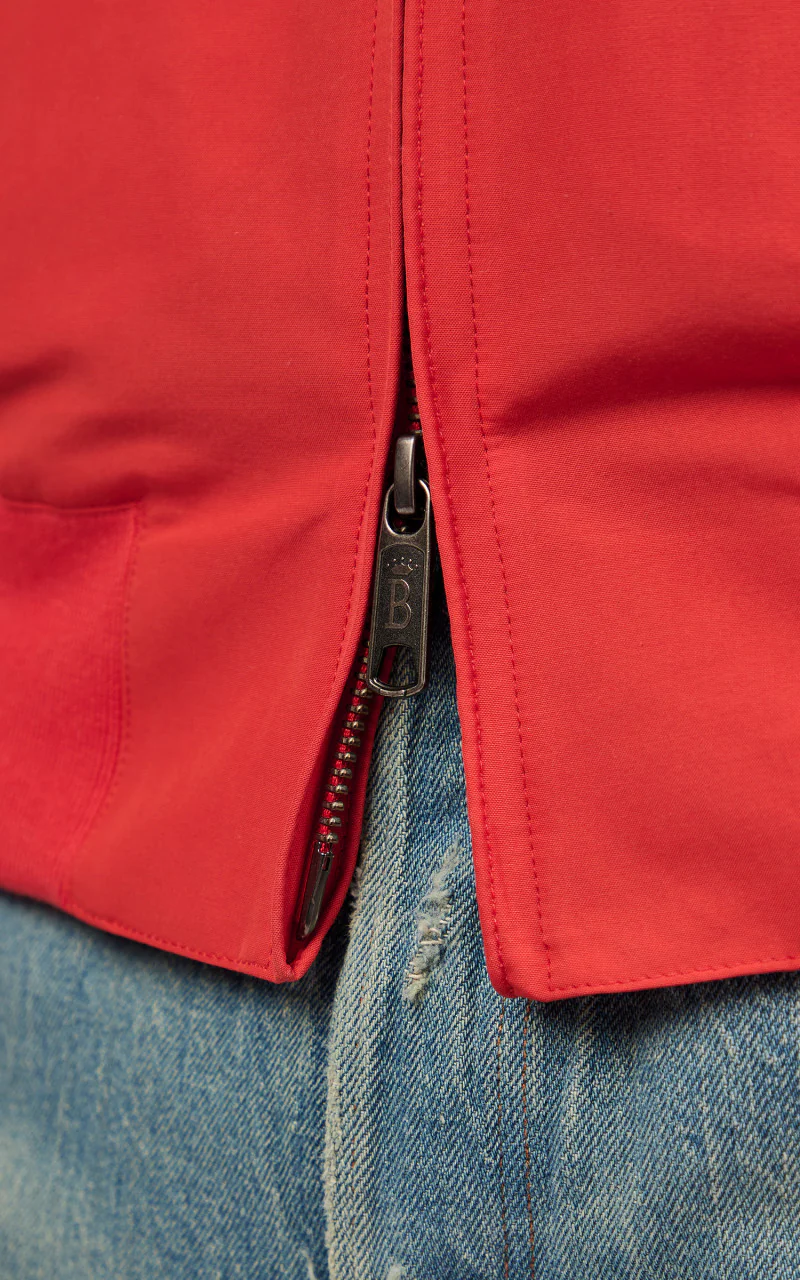 Baracuta G9 Classic Harrington Jacket Fiery Red - Image 5