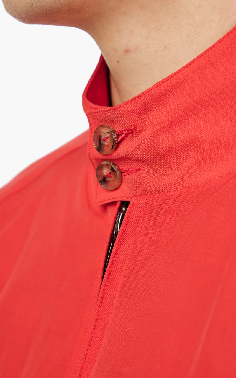 Baracuta G9 Classic Harrington Jacket Fiery Red - Image 6