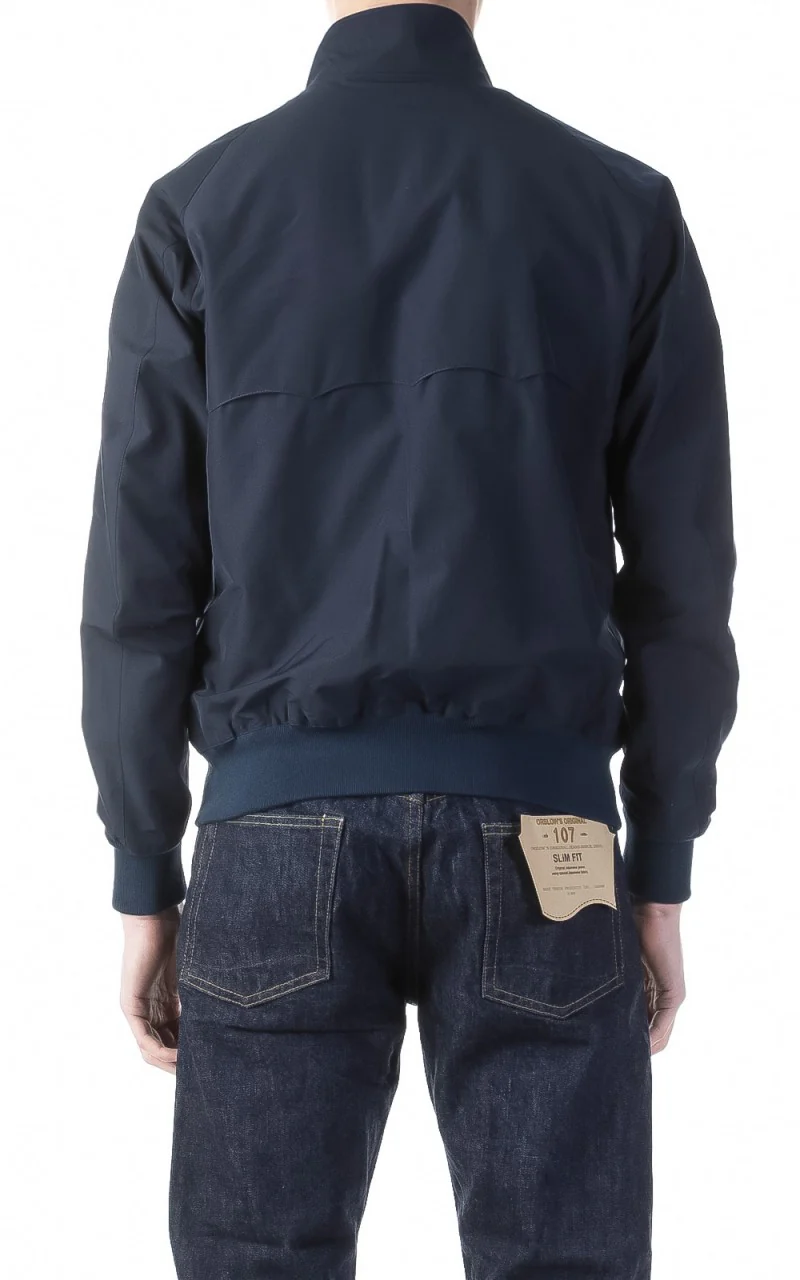 Baracuta G9 Classic Harrington Jacket Navy - Image 4