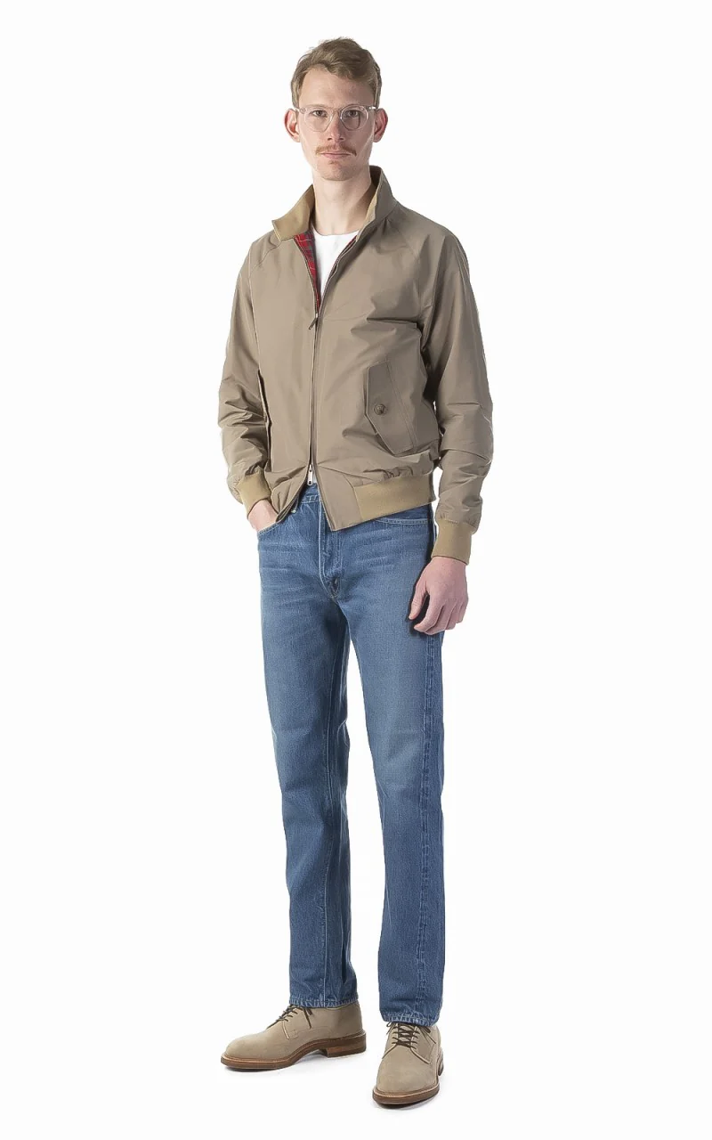 Baracuta G9 Classic Harrington Jacket Tan - Image 2