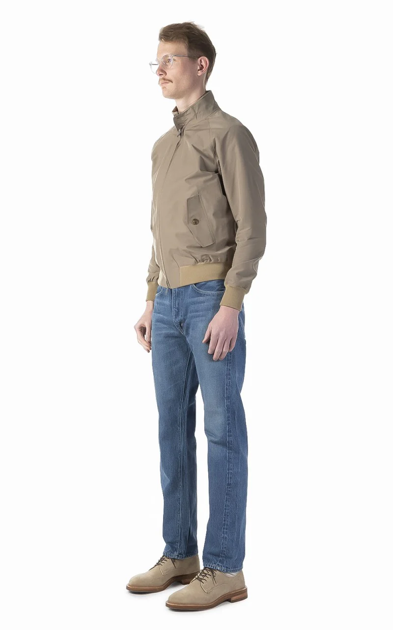 Baracuta G9 Classic Harrington Jacket Tan - Image 3