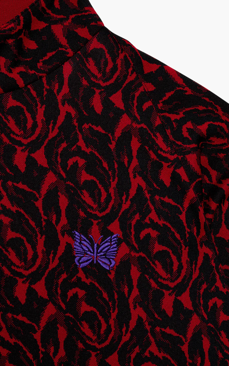 Baracuta x Needles G9 Jacquard Jacket Red - Image 3