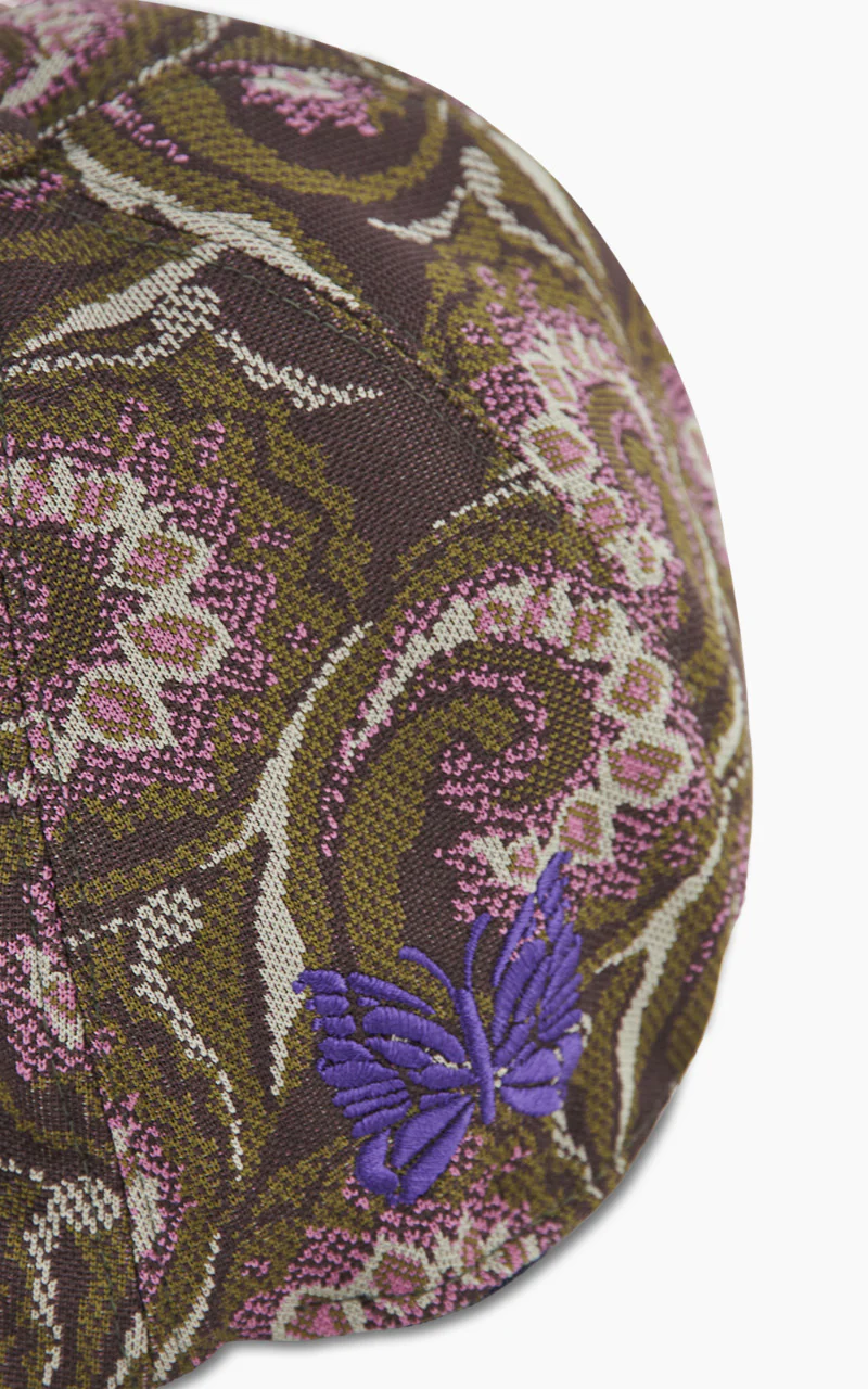 Baracuta x Needles Jacquard Hunting Hat Dark Brown - Image 3