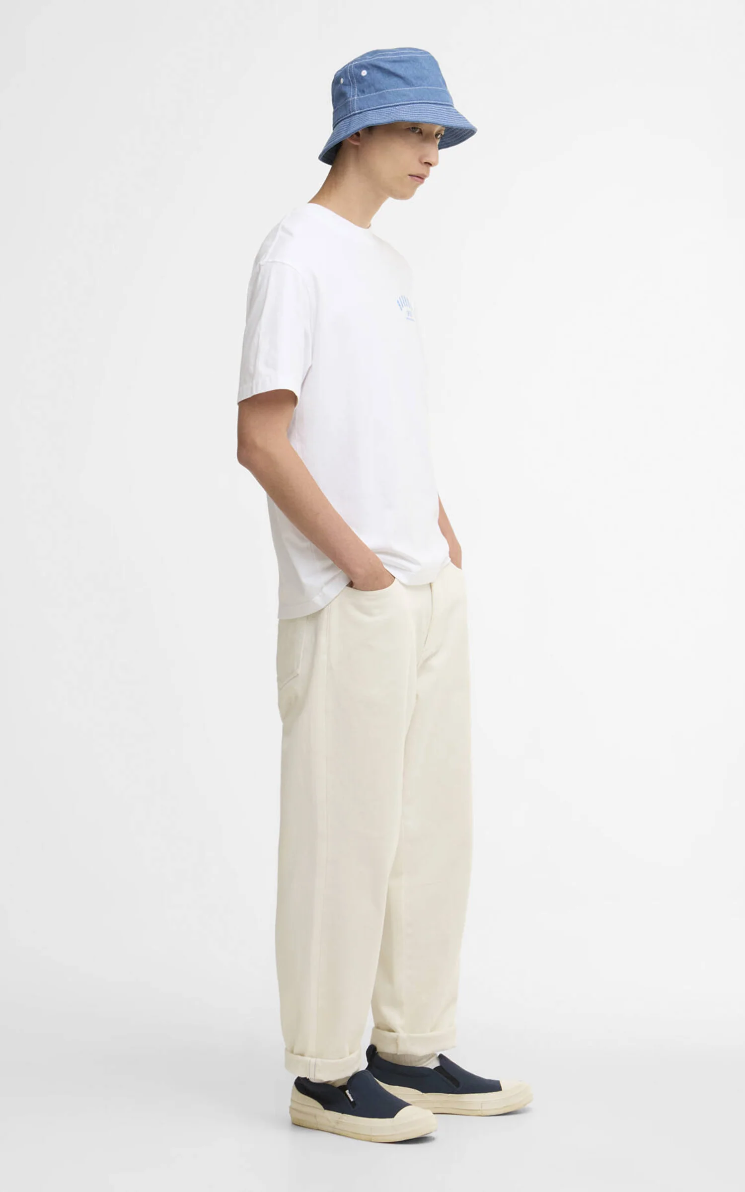 Barbour 1956 Graphic Oversized T-Shirt White - Image 5