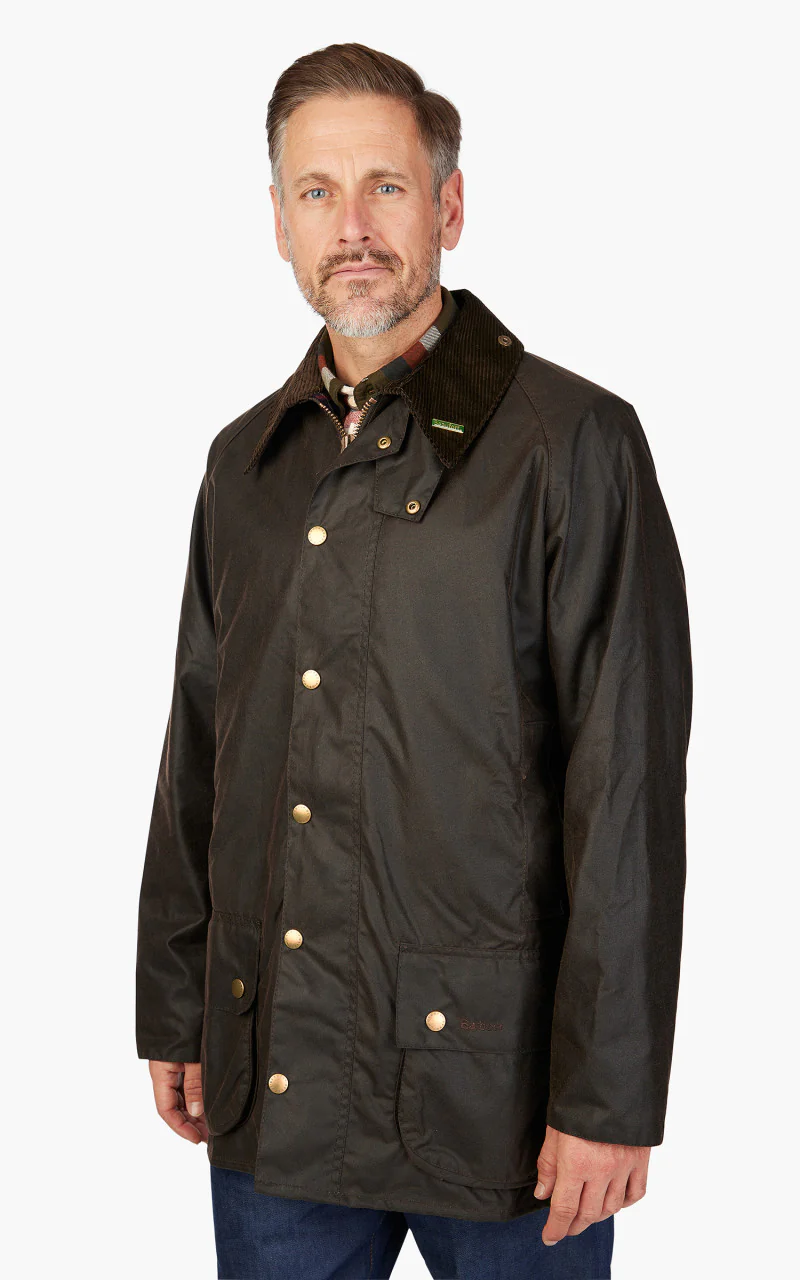 Barbour 40th Anniversary Beaufort Wax Jacket Olive - Image 5
