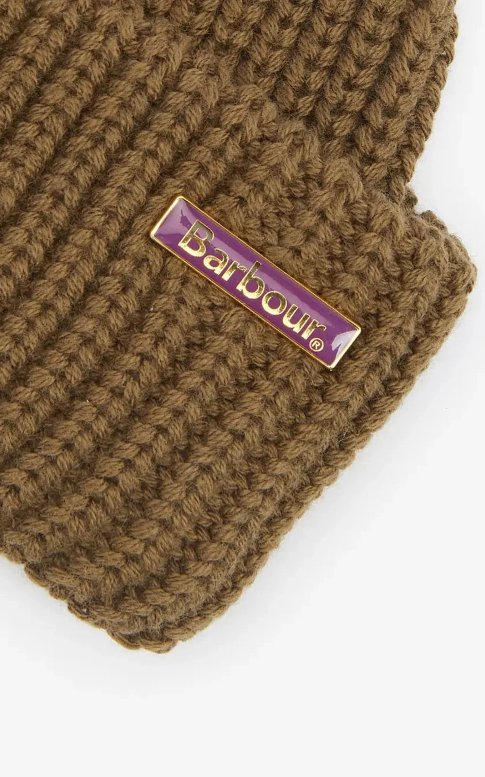 Barbour Beanie Mosely Fisherman Light Sage - Image 2