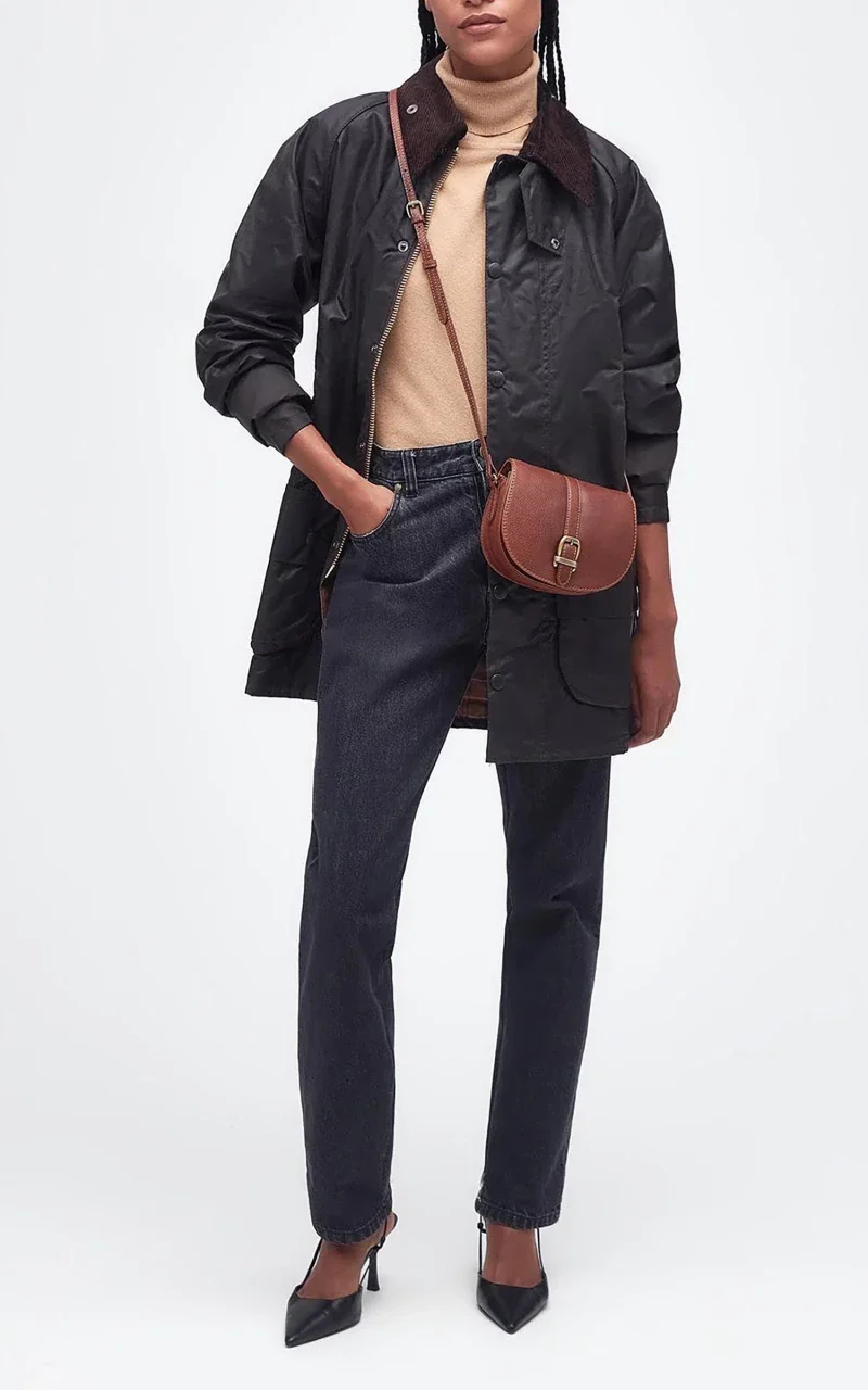 Barbour Beaufort Wax Jacket Rustic - Image 5