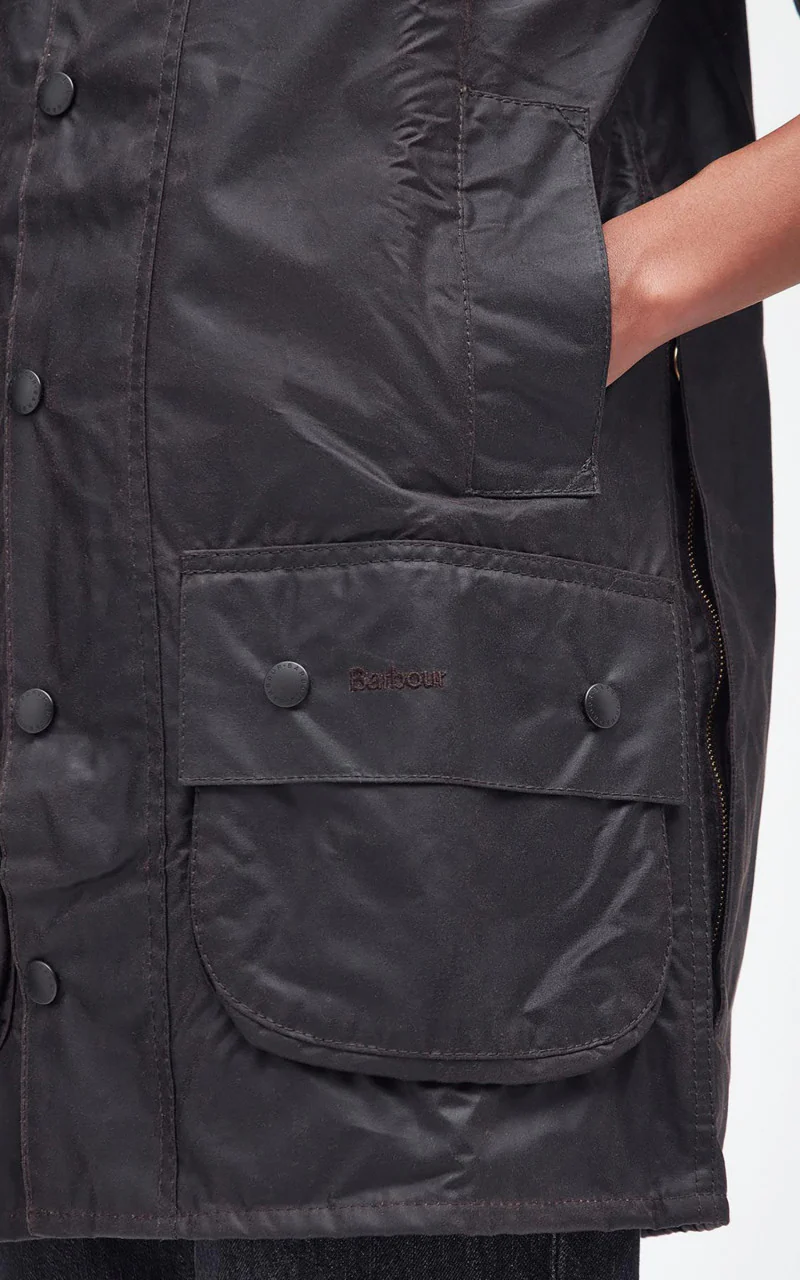 Barbour Beaufort Wax Jacket Rustic - Image 8