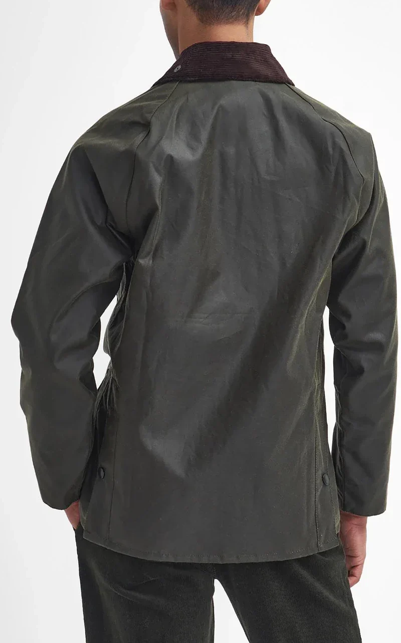 Barbour Bedale Wax Jacket Archive Olive - Image 8