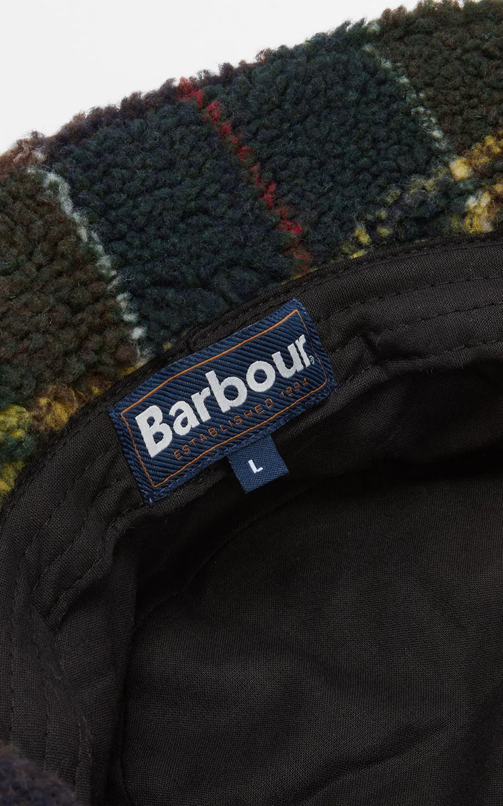 Barbour Bucket Hat Field Fleece Classic Tartan - Image 2
