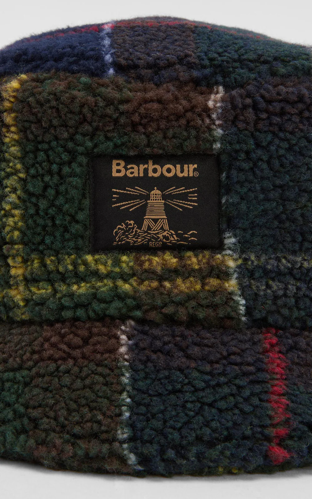 Barbour Bucket Hat Field Fleece Classic Tartan - Image 4