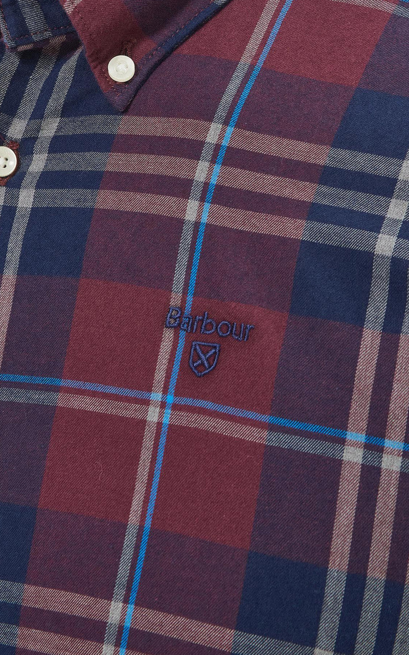 Barbour Edgar Tailored Shirt Port - Image 6