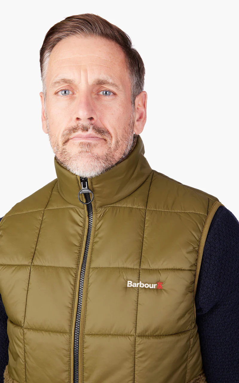 Barbour Fell Fleece Gilet Beech - Image 4