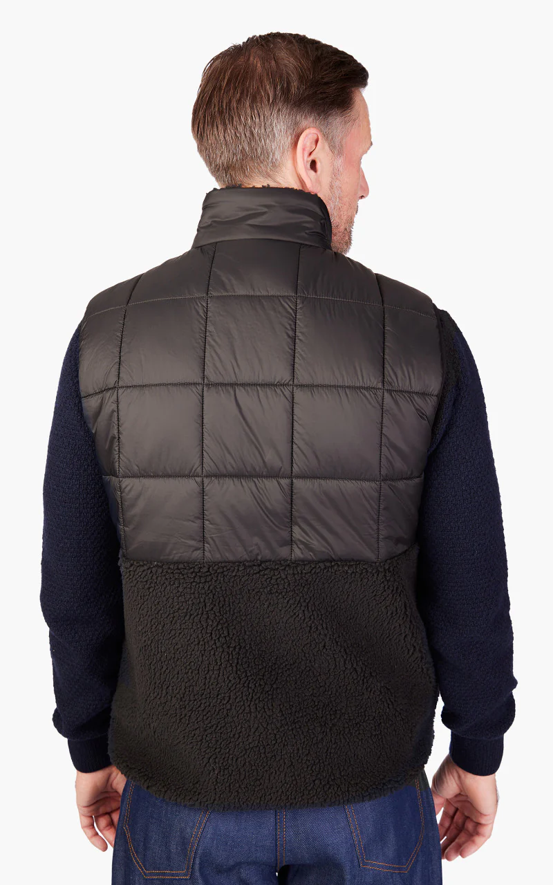 Barbour Fell Fleece Gilet Black - Image 7