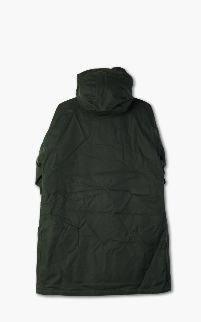 Barbour Hooded Beaufort Wax Jacket Sage - Image 7