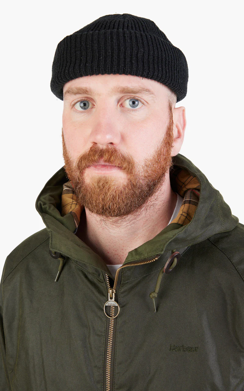 Barbour Hooded Domus Wax Jacket Fern/Dress - Image 7