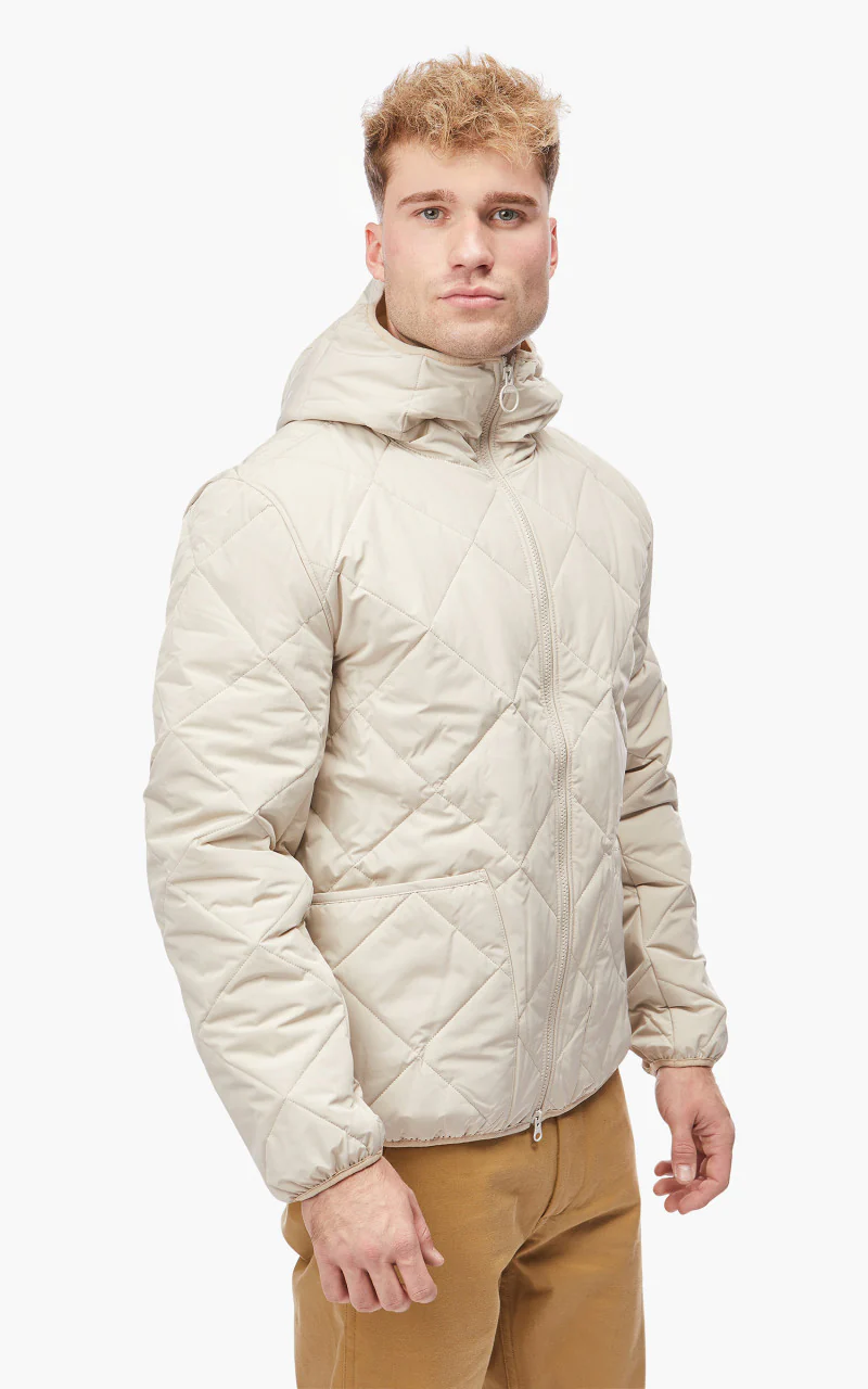 Barbour Hooded Liddesdale Quilted Jacket Mist - Image 4