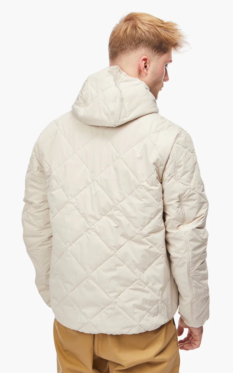 Barbour Hooded Liddesdale Quilted Jacket Mist - Image 5