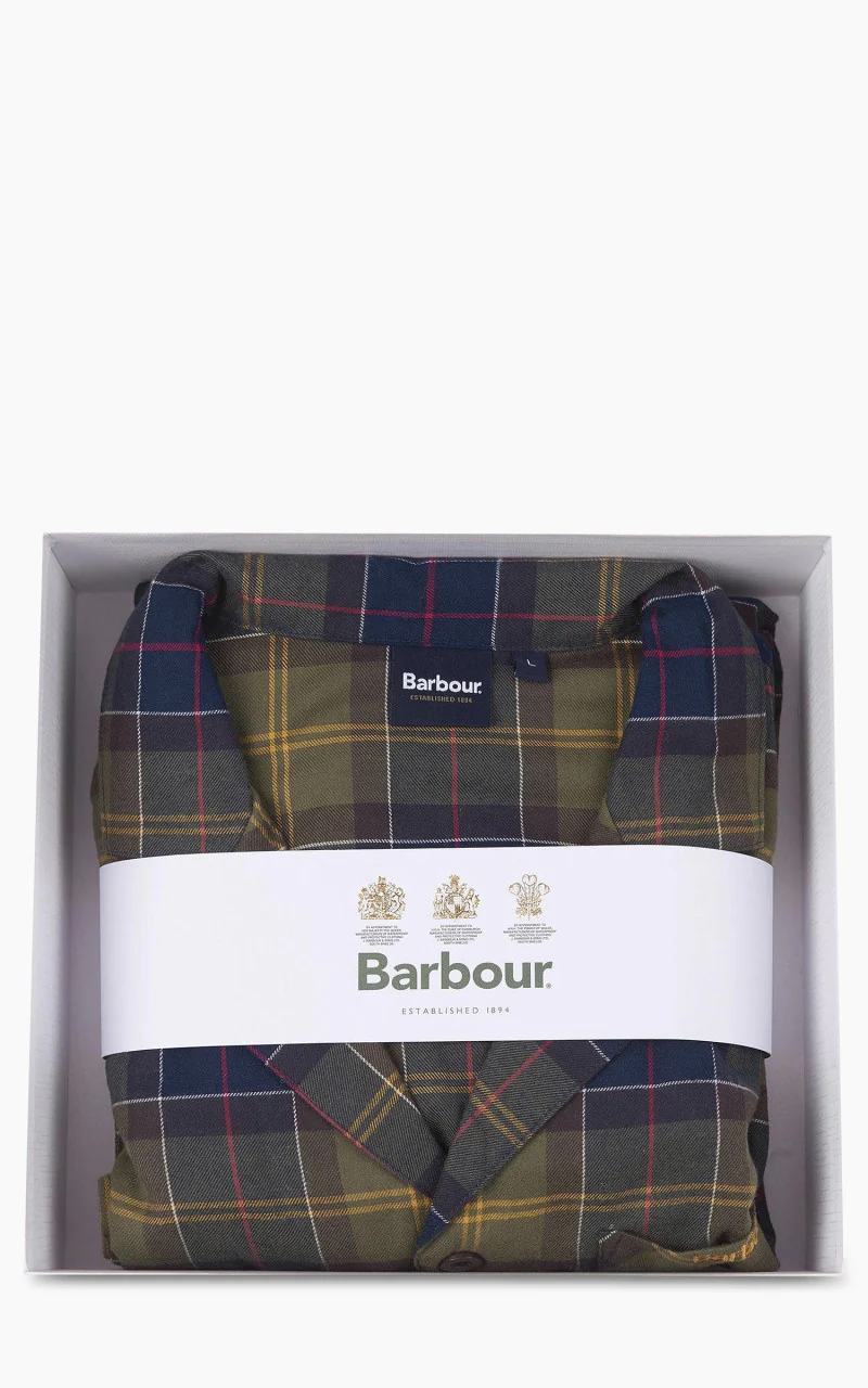 Barbour Laith Pyjama Set Classic Tartan - Image 3