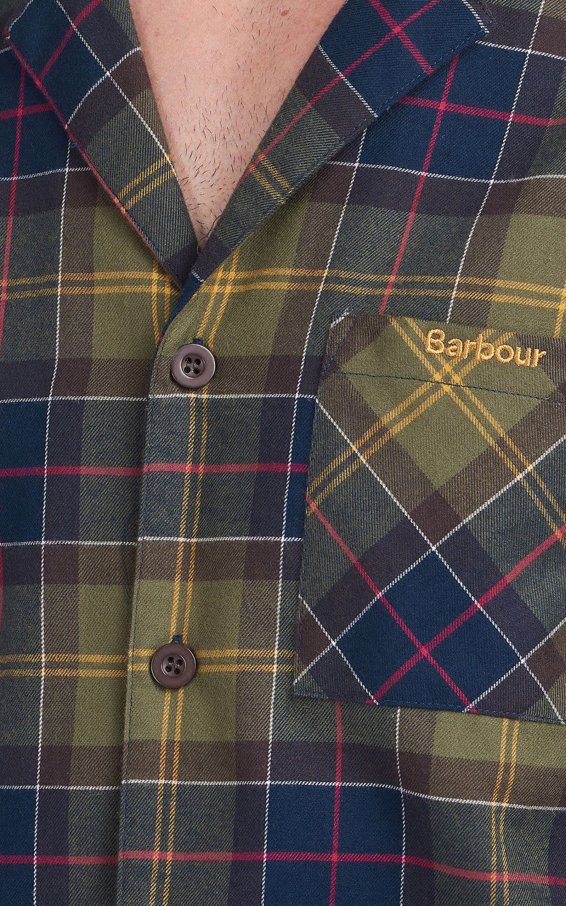 Barbour Laith Pyjama Set Classic Tartan - Image 5