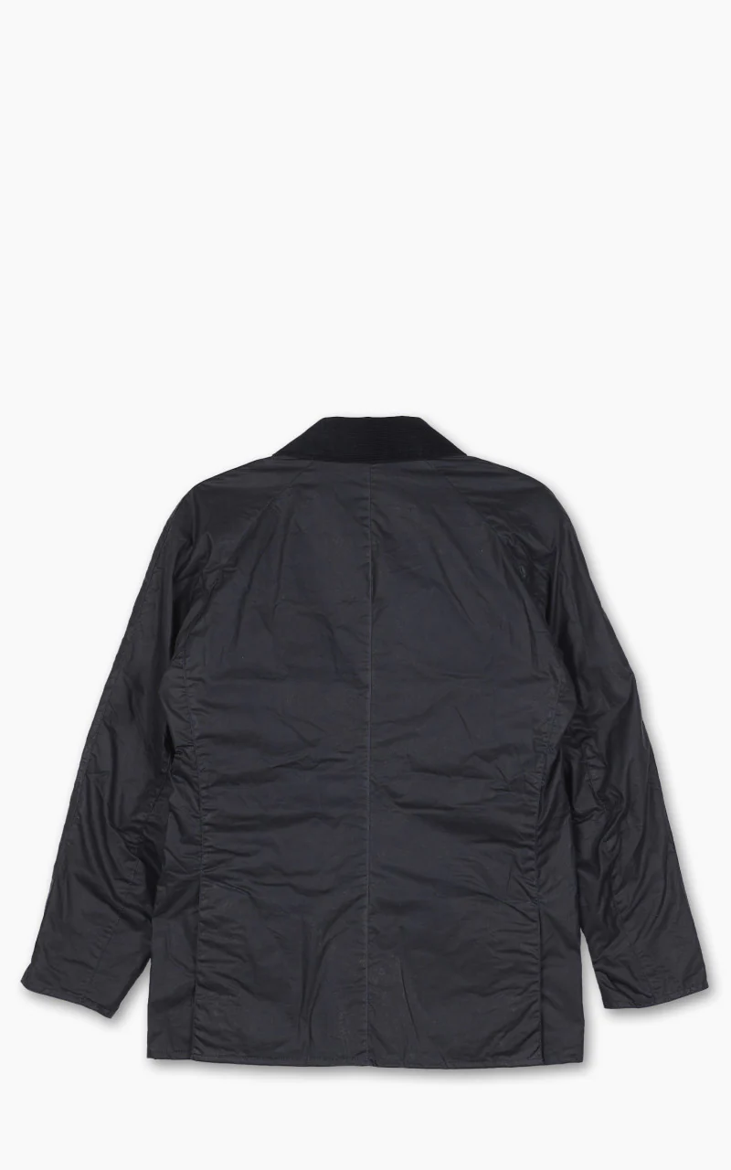 Barbour Lightweight Ashby Wax Jacket Royal Navy - Image 3