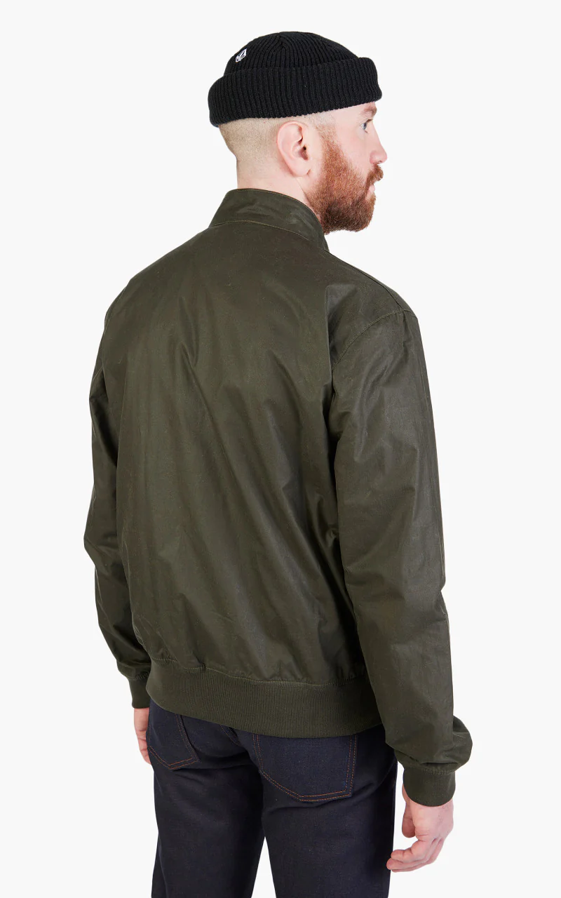 Barbour Lightweight Royston Wax Jacket Archive Olive - Image 5