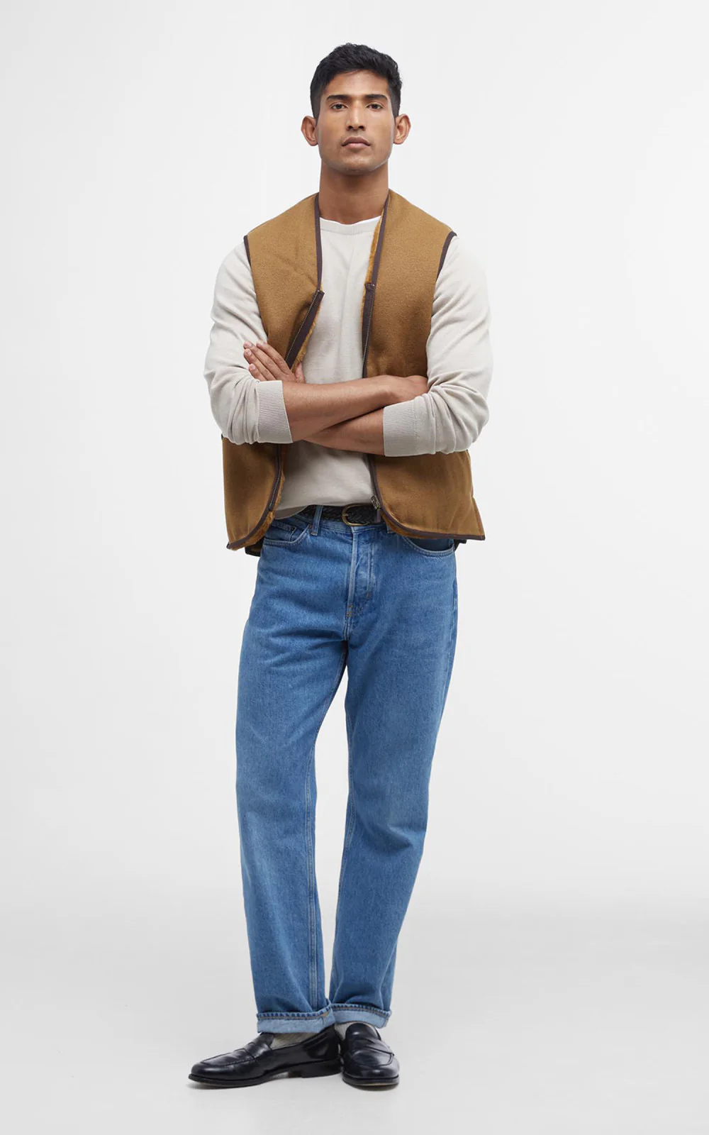 Barbour Liner Warm Pile Brown - Image 2