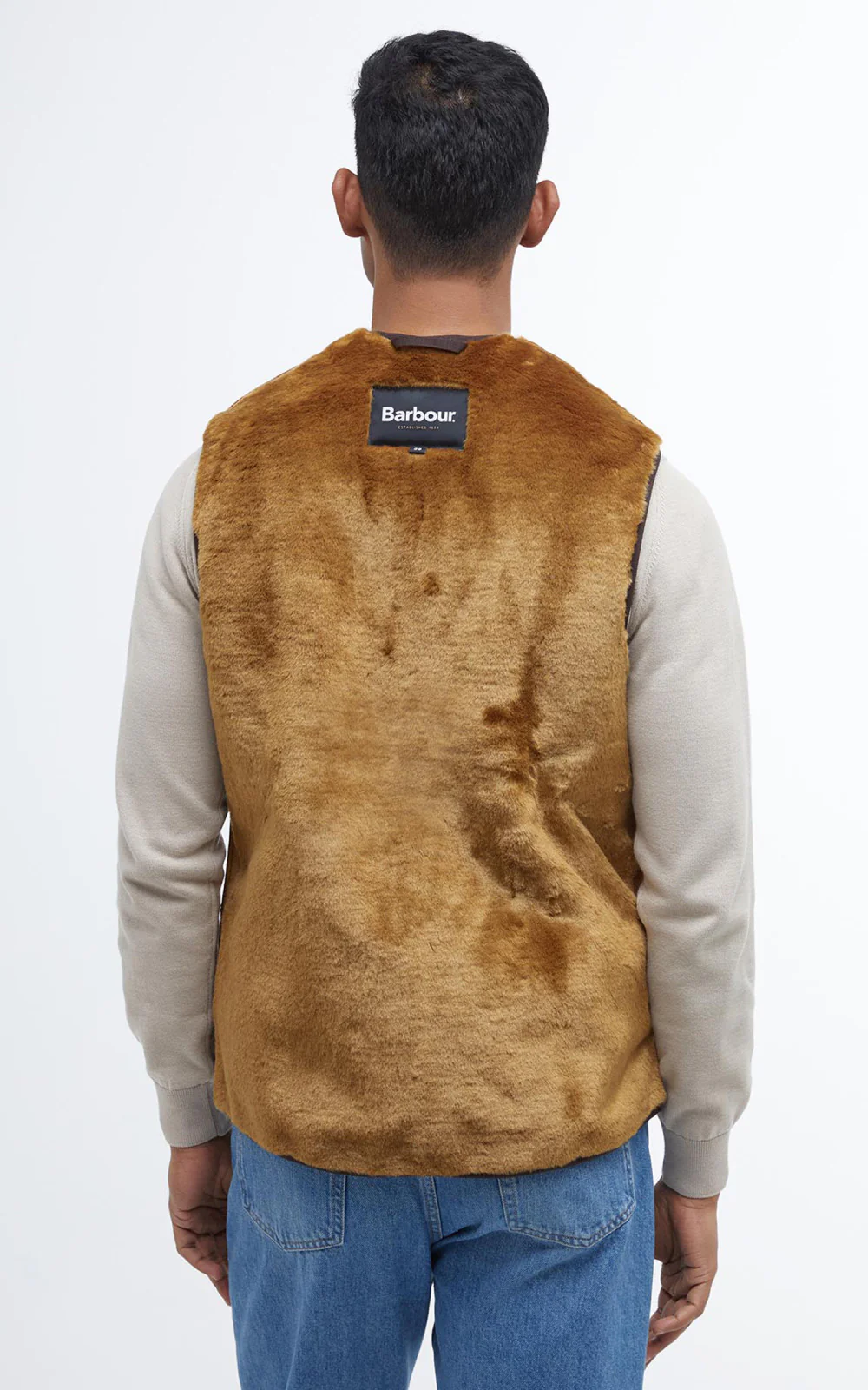 Barbour Liner Warm Pile Brown - Image 7