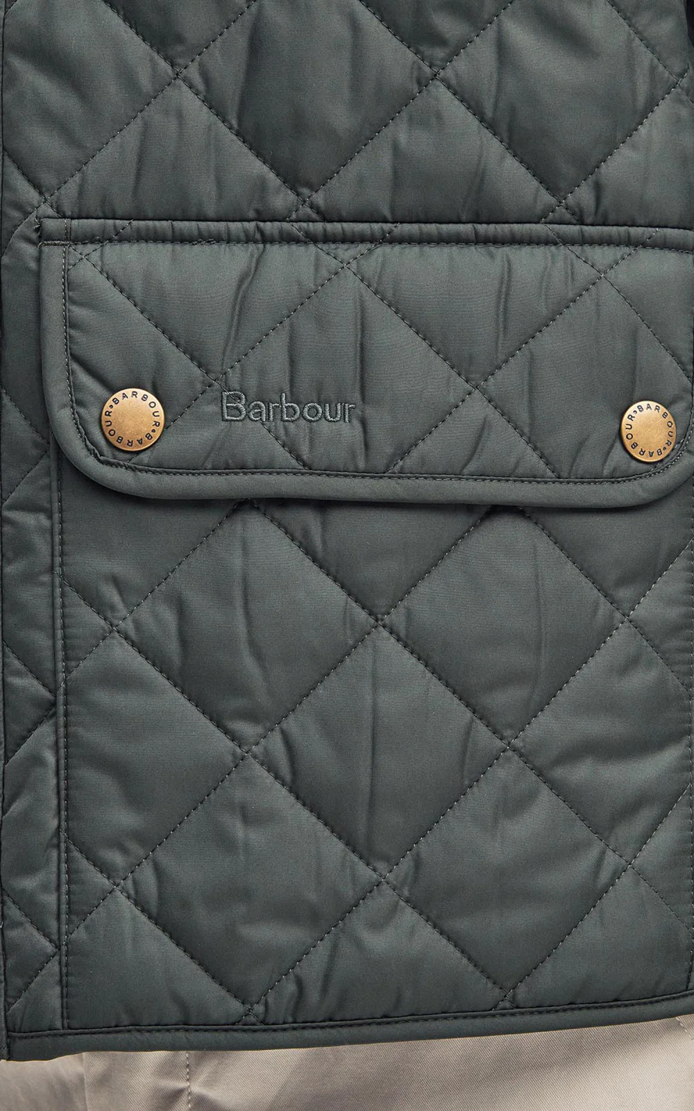 Barbour Lowerdale Vest Sage - Image 6