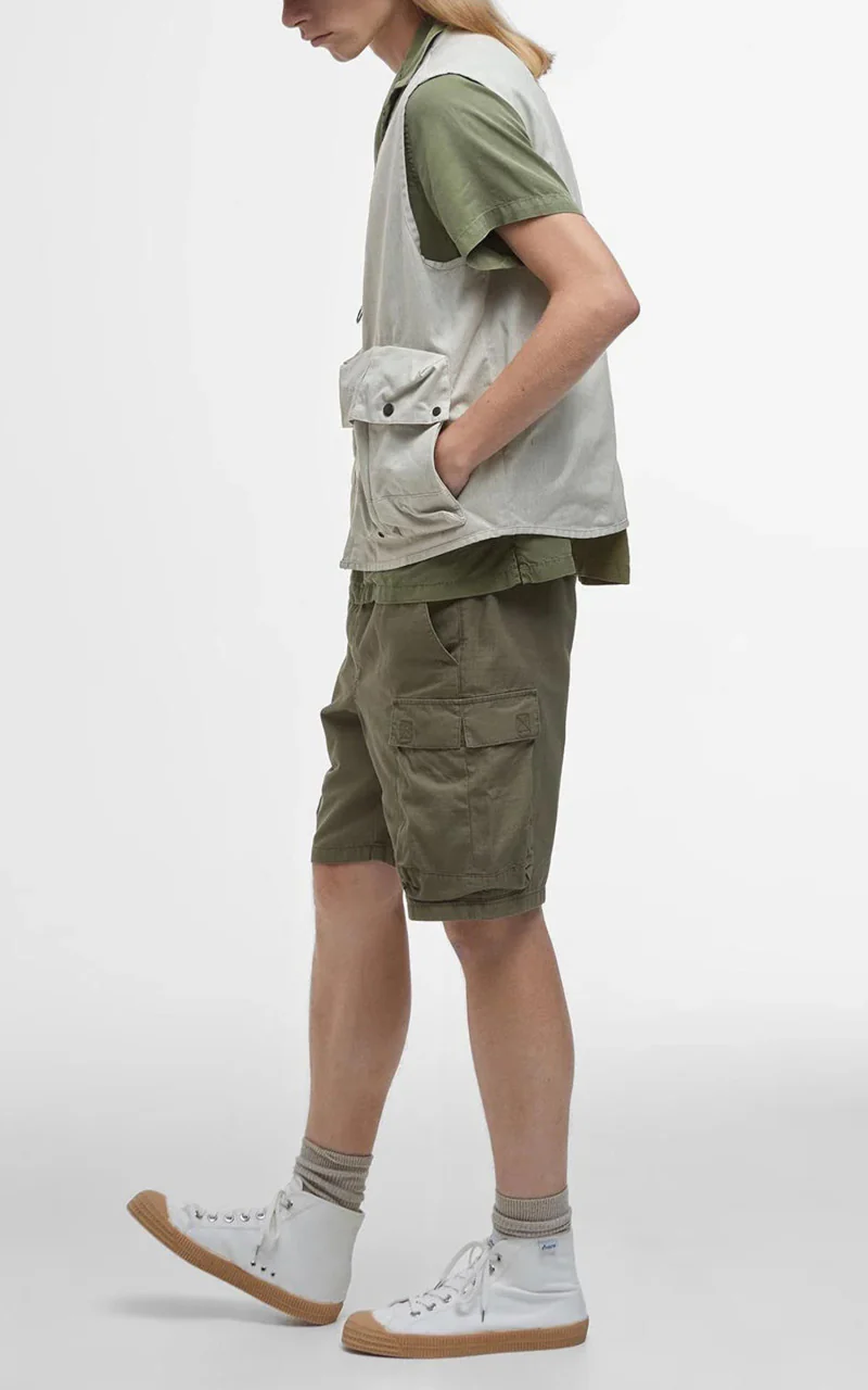 Barbour Modified Westmorland Vest Natural - Image 5