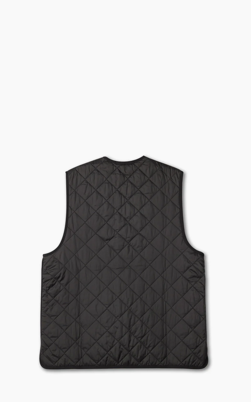 Barbour Quilted Zip Liner Black - Image 3