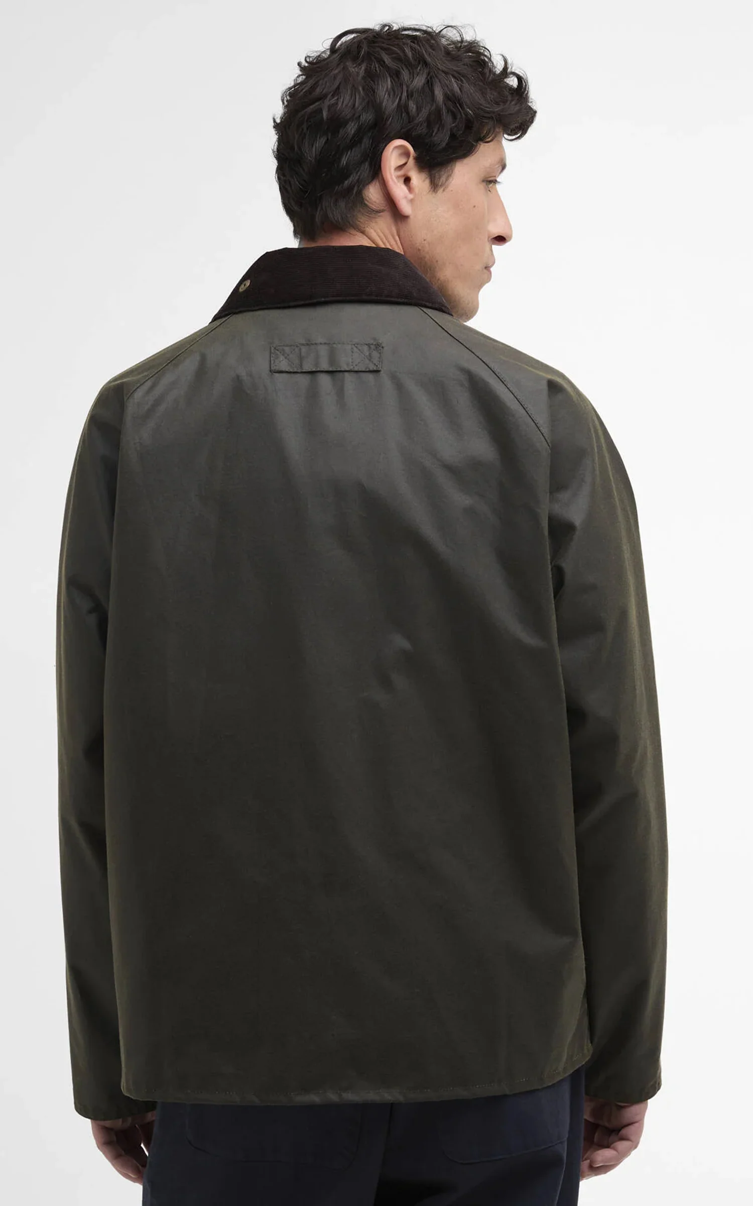 Barbour Re-Engineered Blackett Spey Waxed Jacket Archive Olive - Image 6