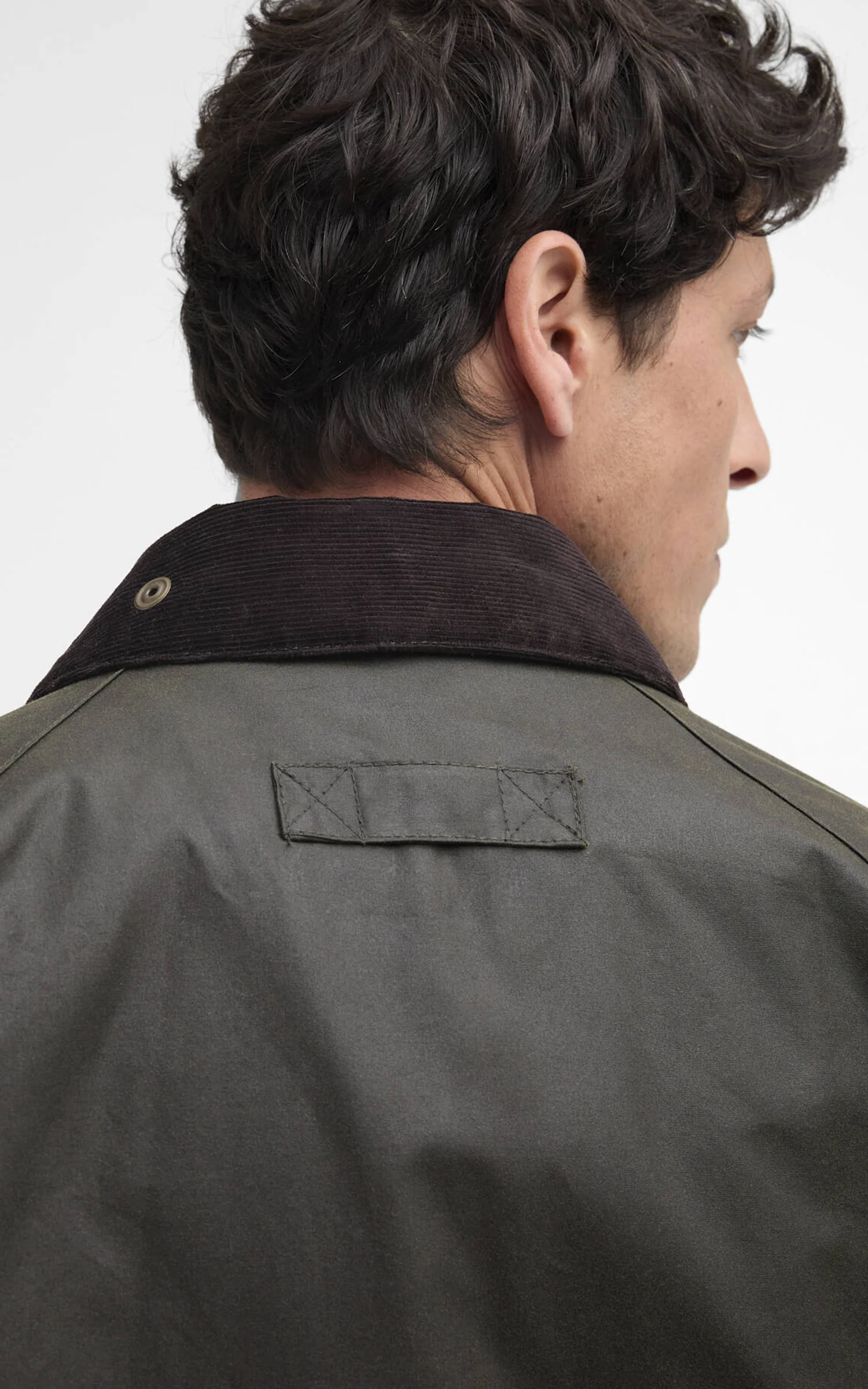 Barbour Re-Engineered Blackett Spey Waxed Jacket Archive Olive - Image 7