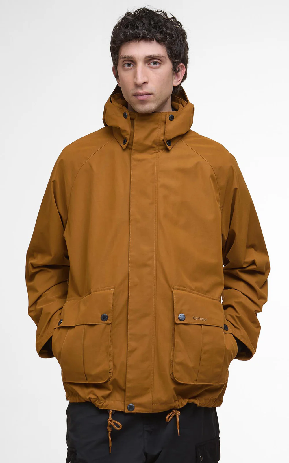 Barbour Re-Engineered Wading Spey Showerproof Jacket Bronze Brown - Image 5