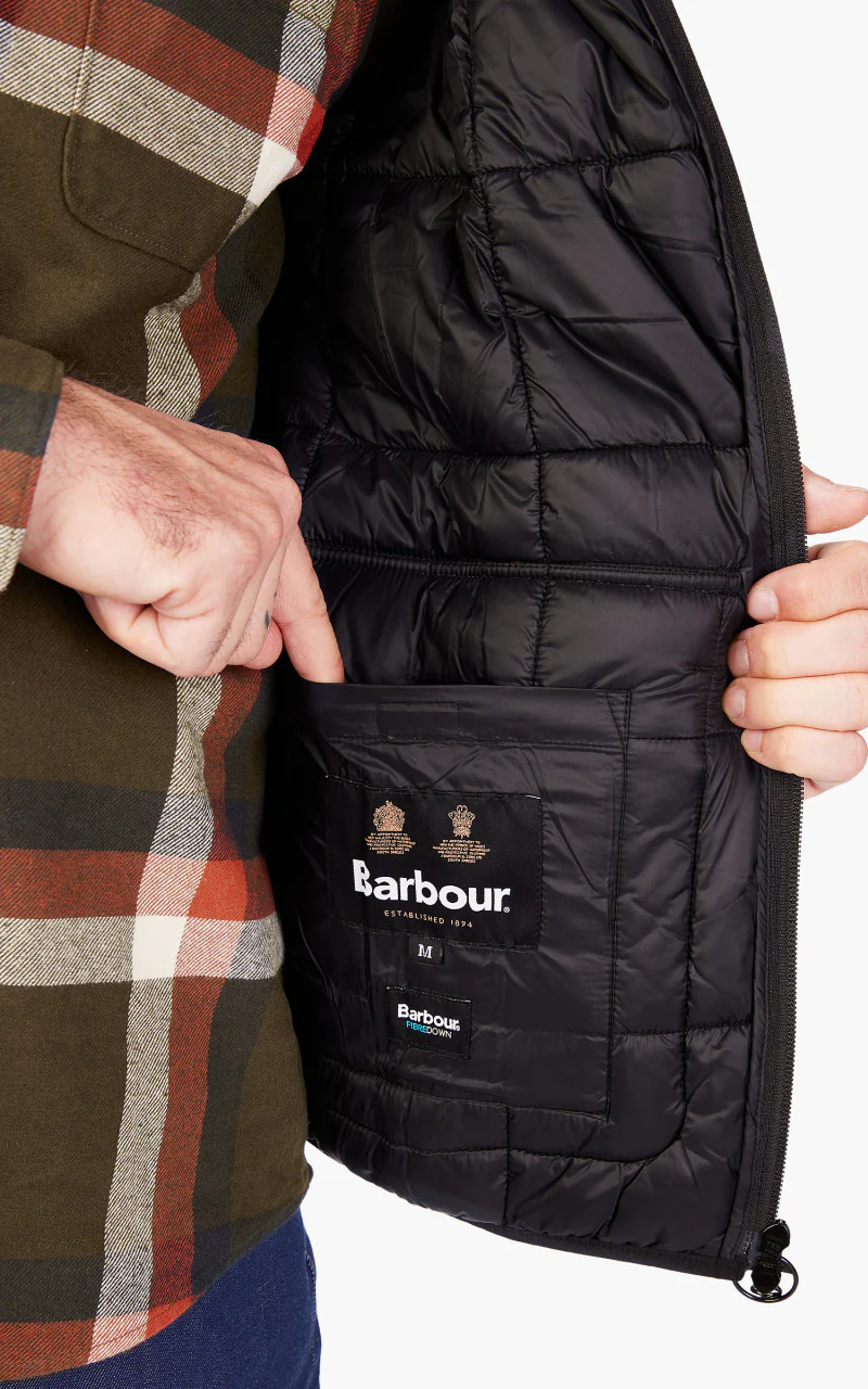Barbour Ridge Gilet Black - Image 8