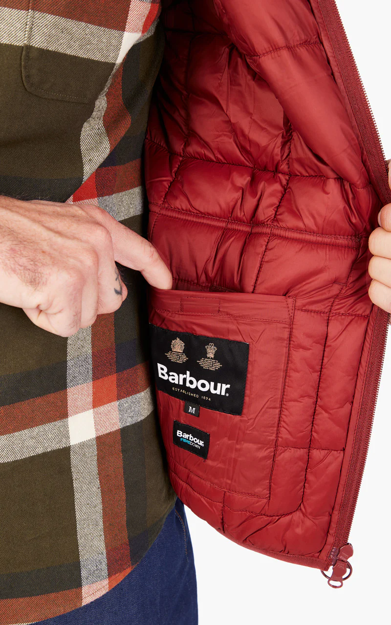 Barbour Ridge Gilet Russet - Image 8