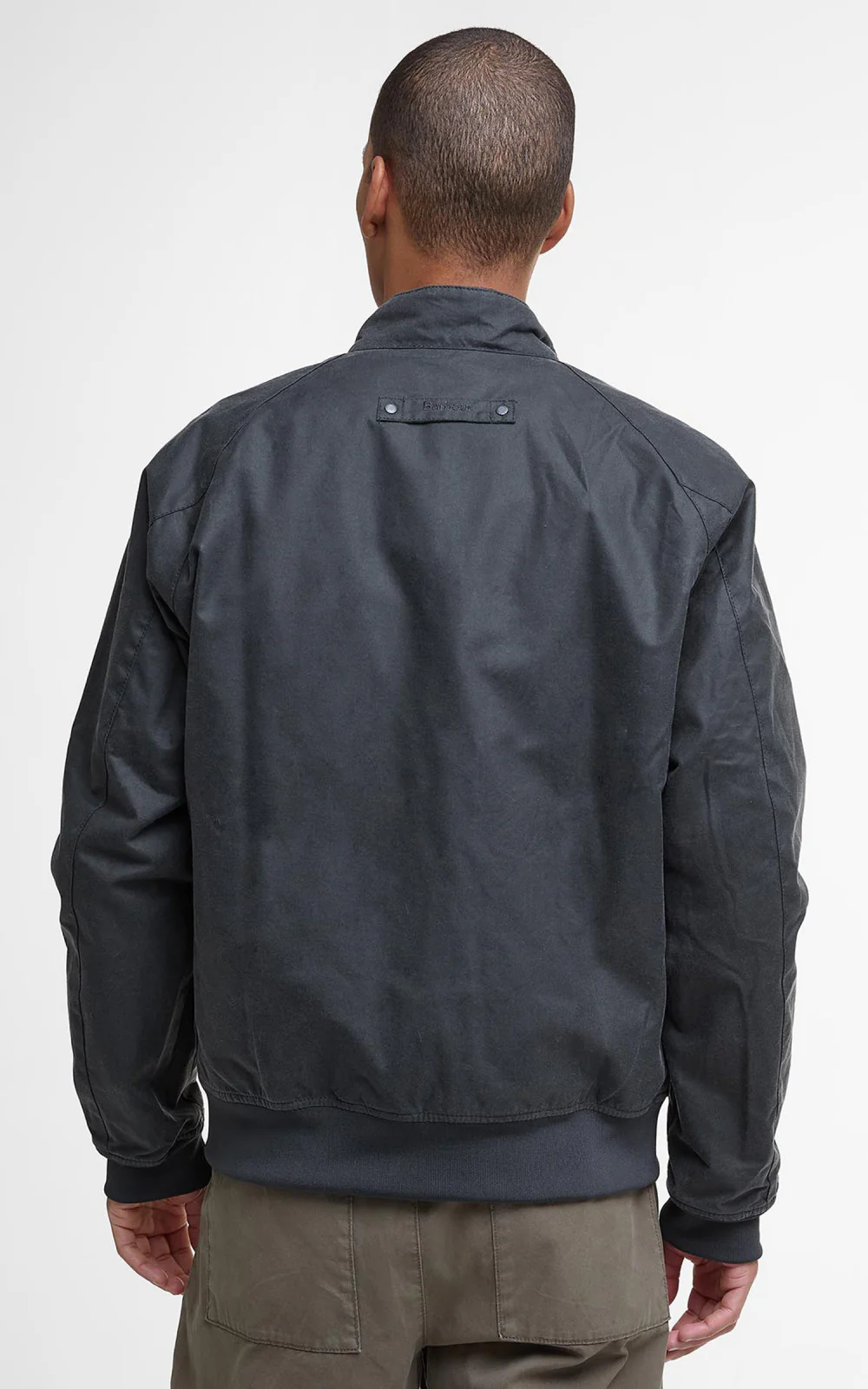 Barbour Royston Wax Jacket Grey - Image 7