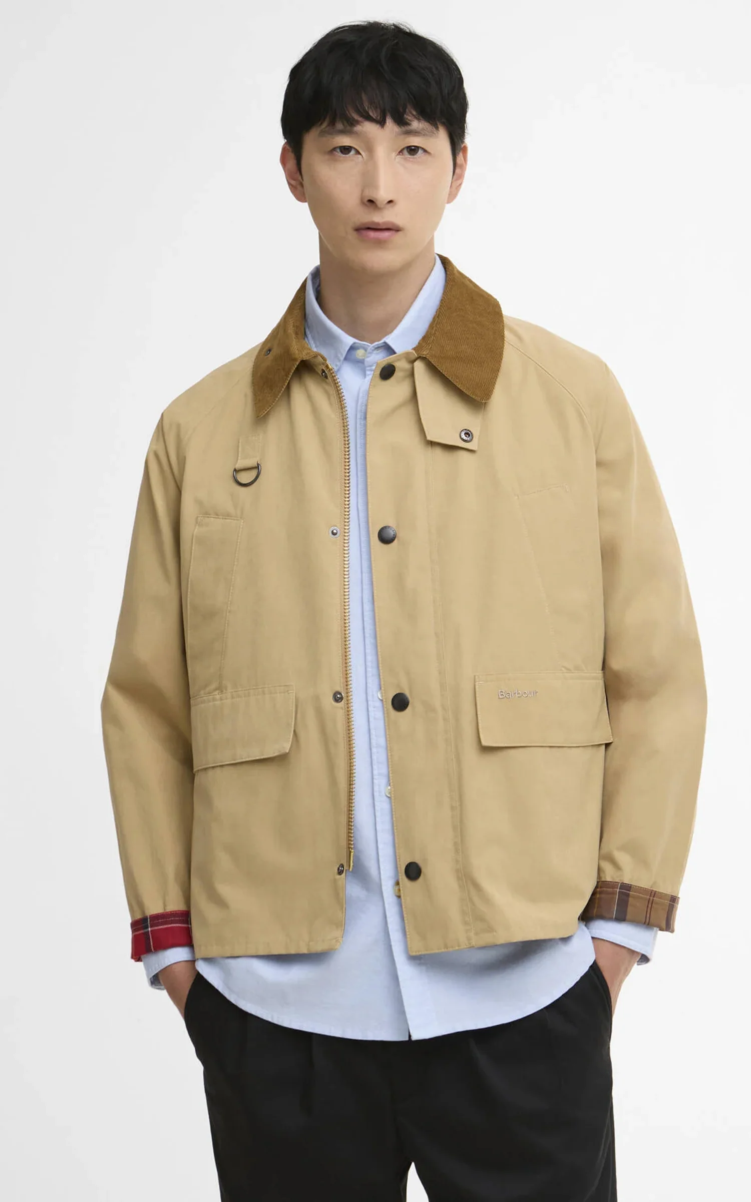 Barbour Solar Spey Jacket Stone - Image 2