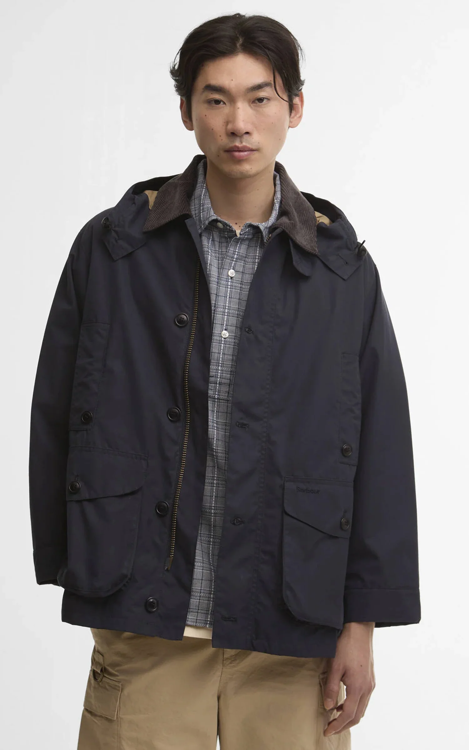 Barbour Ventile Endurance Showerproof Jacket Navy - Image 2