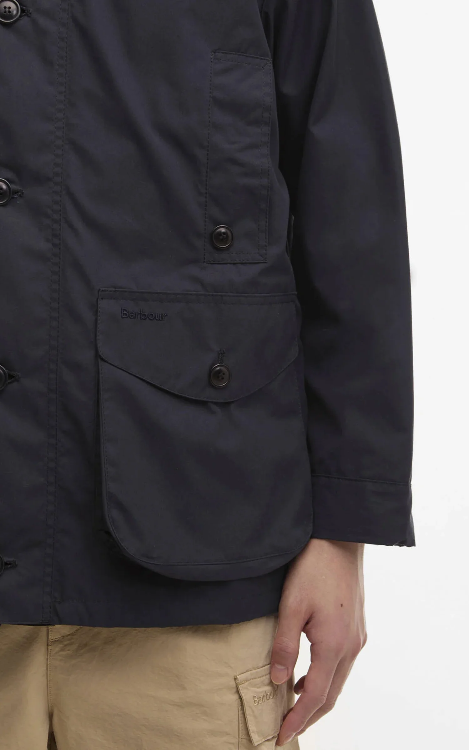 Barbour Ventile Endurance Showerproof Jacket Navy - Image 3