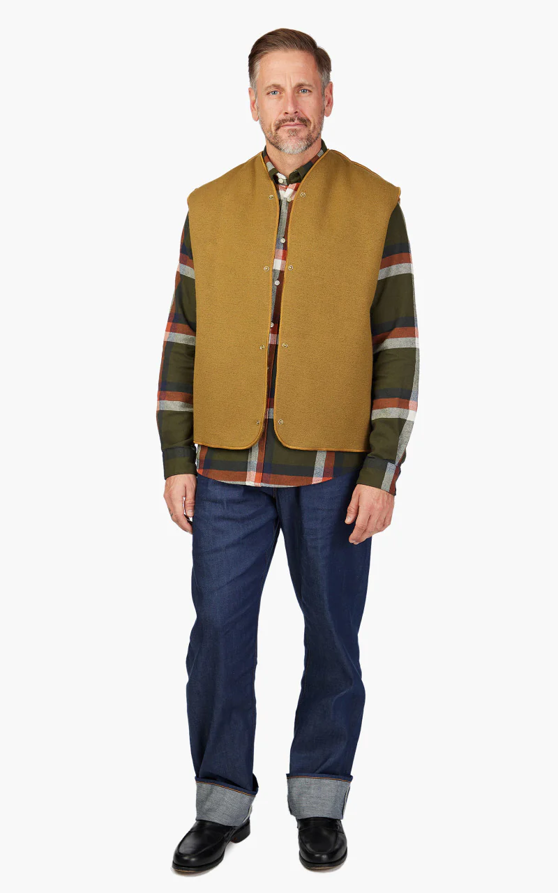 Barbour Warm Pile Snap-In Lining Brown - Image 2